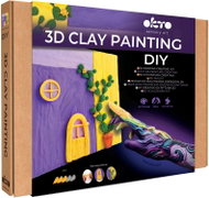 WIKY OKTO Výtvarný set malování hmotou "Levandulové poledne" 30 × 30 cm - Creative Kit