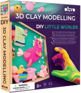 WIKY OKTO Modelování Malý svět v rámečku motiv "Jednorožec" 21 × 21 cm - Creative Kit