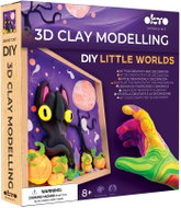WIKY OKTO Modelování Malý svět v rámečku motiv "Kočičí duch" 21 × 21 cm - Creative Kit