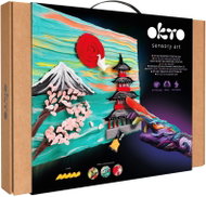 WIKY OKTO Výtvarný set malování hmotou Japan 30 × 40 cm - Creative Kit