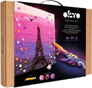 WIKY OKTO Výtvarný set malování hmotou Paris 30 × 40 cm - Creative Kit