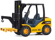 WIKY Forklift with effects and pallet 31 cm - Toy Car