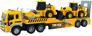 WIKY Tractor with effects and construction machines 48 cm - Toy Car Set