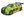 Green Racing Car with Effects