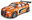 Orange Racing Car with Effects