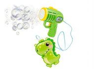 WIKY Bublifuk pistole s externí nádržkou dinosaurus 280 ml 15 cm - Bubble Maker