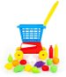 Wader Nákupní vozík a sada potravin, 36 cm - Toy Shopping Cart