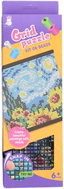 Wiky Bead Mosaic Sky and Sunflowers 31 × 32.5cm - Toy Jigsaw Puzzle