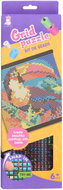 Wiky Bead Mosaic Parrot 31 × 32.5cm - Toy Jigsaw Puzzle