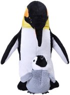 Soft Toy WILD REPUBLIC Tučňák, samice s mládětem 38 cm - Plyšák