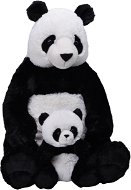 WILD REPUBLIC Panda, samice s mládětem obří 76 cm - Soft Toy