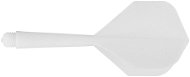 Letky na šípky Windson Flightshaft 1/4 Biely - Letky na šipky