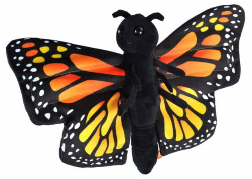 Wild Republic Plush Hugger - Monarch Butterfly - Soft Toy - Main image