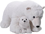 Wild Republic Plyšová samice s mládětem – lední medvěd, 76 cm - Soft Toy