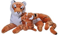 Wild Republic Plush female with cub - tiger, 76 cm - Soft Toy
