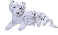 Wild Republic Plush female with cub - white tiger, 76 cm - Soft Toy