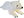 Polar bear lying 76 cm