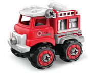 WIKY Firefighters screw car, 16 cm - Toy Car