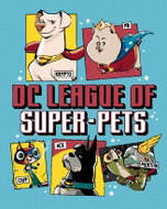Zuty - Dc league of super pets poster II, 40×50 cm, without frame and without canvas - Painting by Numbers