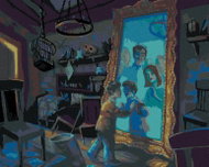 Zuty - Harry Potter and the Mirror of Erised, 40×50 cm, without frame and without canvas shut off - Painting by Numbers
