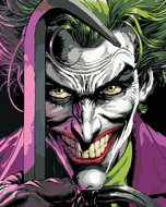 Zuty - Joker with crowbar (batman), 40×50 cm, without frame and without canvas shut off - Painting by Numbers
