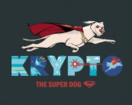 Zuty - Krypto the superdog (dc league of superdogs), 40×50 cm, without frame and without canvas shut - Painting by Numbers