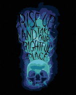 Zuty - Poster Rise and take your rightful place (fantastic animals), 40×50 cm, off canvas - Painting by Numbers