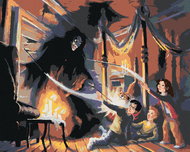 Zuty - Sirius black first meeting (harry potter), 40×50 cm, stretched canvas on frame - Painting by Numbers