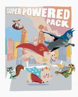 Zuty - Super power pack (dc league of super pets), 40×50 cm, off canvas on frame - Painting by Numbers