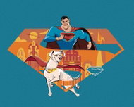 Zuty - Superman's Best Friend (dc league of super pets), 40×50 cm, without frame and without canvas  - Painting by Numbers