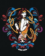 Zuty - Wonder woman 60s, 40×50 cm, off canvas on frame - Painting by Numbers
