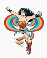 Zuty - Wonder woman rainbow II, 40×50 cm, stretched canvas on frame - Painting by Numbers