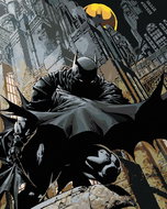 Zuty - Batman lurks, 40×50 cm, without frame and without canvas shut off - Painting by Numbers