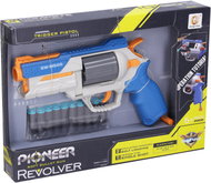 WIKY Pioneer Revolver Pistol with Foam Bullets 25cm - Toy Gun