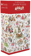 Wrendale Designs Christmas Puzzle - Jigsaw Puzzle