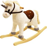 Wiky Jednorožec houpací s efekty, bílý - Rocking Horse