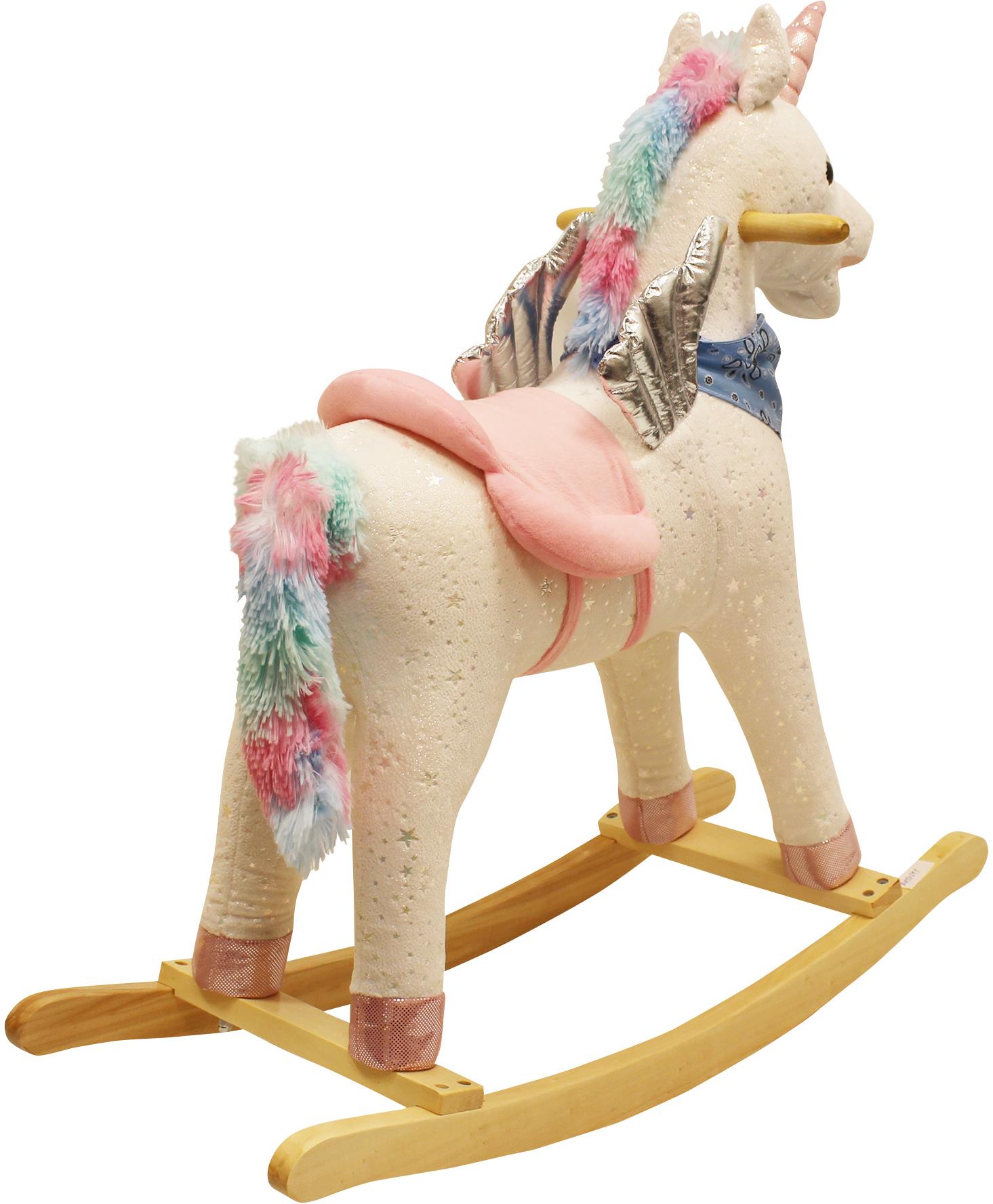 Unicorn rocking cheap horse kmart