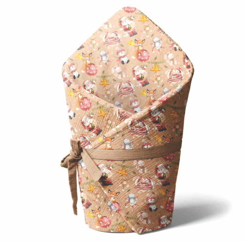Impar Swaddle Wrap Christmas Animals - Summer - Swaddle Blanket - Main image