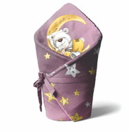 Impar Baby Swaddle Wrap Psst, I'm Sleeping – Pink - Swaddle Blanket
