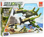 War Power Twin Mustang Fighter 221 pieces - Building Set