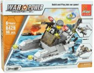 War Power Speedboat 96 pieces - Building Set