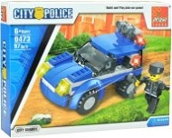 City Police Városi Rendőrség autó 97 darab - Építőjáték