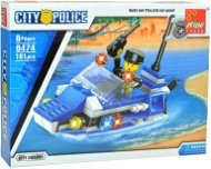 City Police City Guard Boat 101 pieces - Building Set