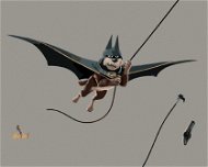 Ace na laně (DC Liga supermazlíčků), 40×50 cm, bez rámu a bez vypnutí plátna - Painting by Numbers