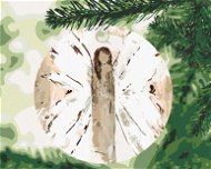 Anjel na stromčeku 2 (Haley Bush), 40 × 50 cm, bez rámu a bez vypnutia plátna - Maľovanie podľa čísel
