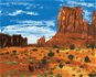 Arizona národný park, 80 × 100 cm, plátno napnuté na rám - Maľovanie podľa čísel