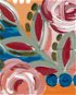 Farebné kvetiny 2 (Haley Bush), 80 × 100 cm, plátno napnuté na rám - Maľovanie podľa čísel