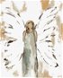 Blonďatý anděl (Haley Bush), 40×50 cm, bez rámu a bez vypnutí plátna - Painting by Numbers