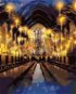 Bradavická velká síň (Harry Potter), 40×50 cm, bez rámu a bez vypnutí plátna - Painting by Numbers