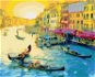 Deň v Benátkach, 40 × 50 cm, vypnuté plátno na rám - Maľovanie podľa čísel